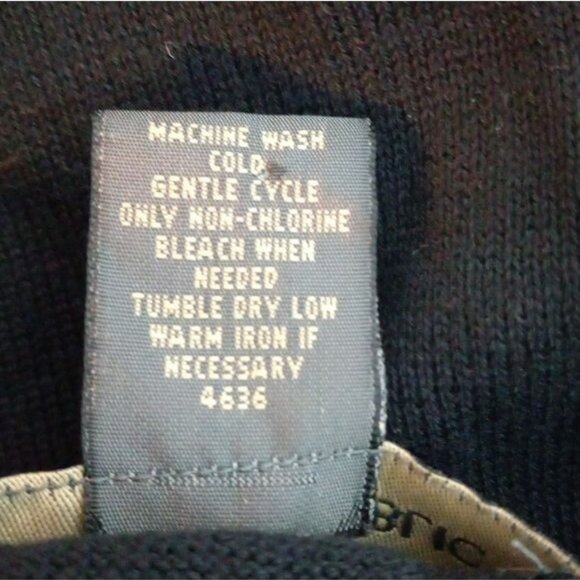 Banana Republic Size Small Black V-Neck Sweater Cotton Long Sleeve Lightweight - Picture 9 of 9